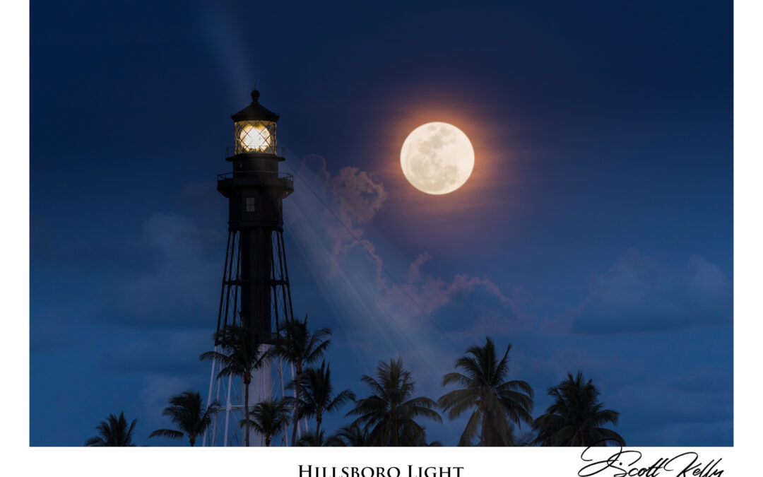A Captivating Adventure: Full Moon Photo Walk at Hillsboro Lighthouse in Pompano, FL